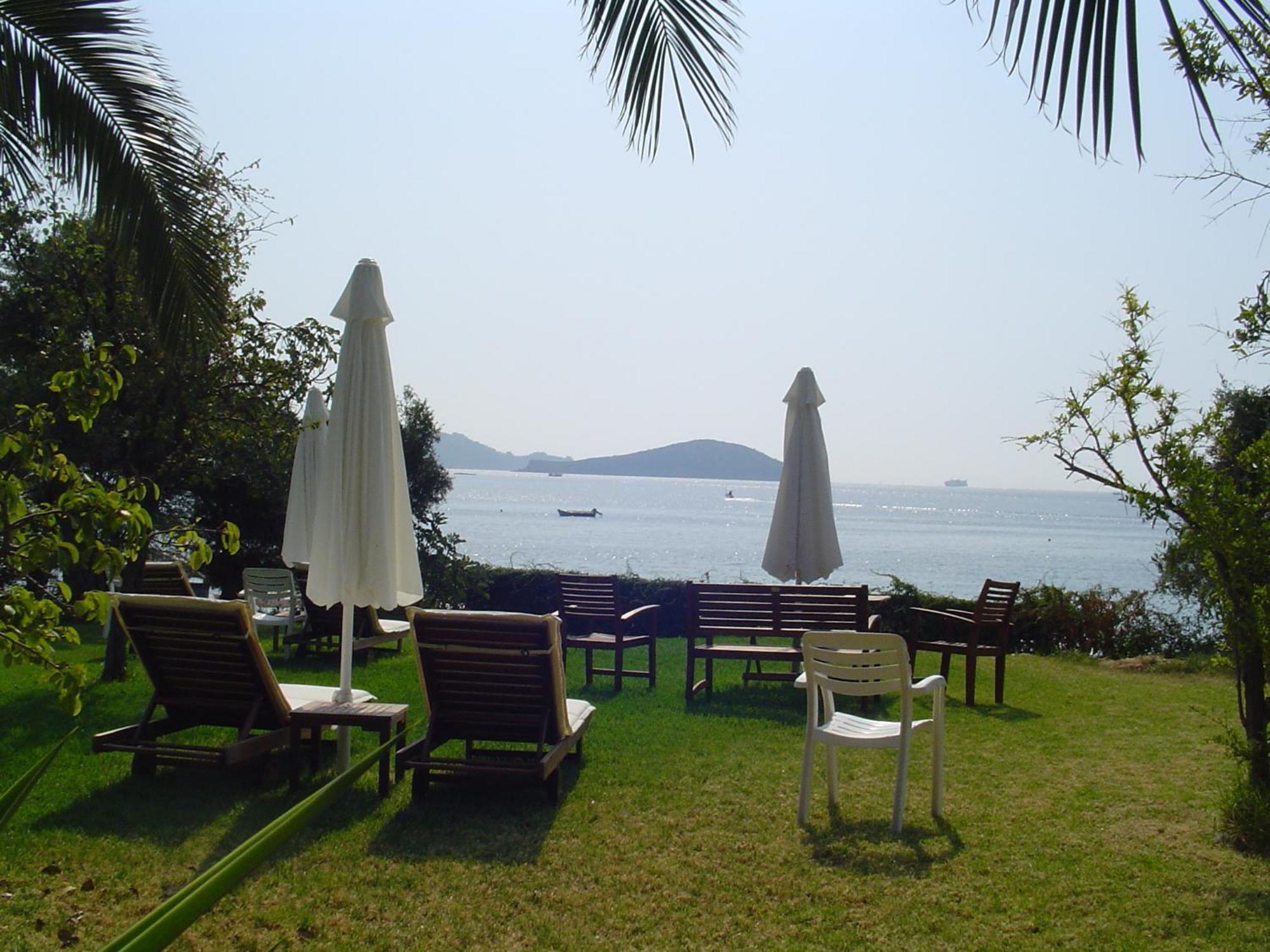 Angeliki Beach Hotel Megáli Ámosz Kültér fotó