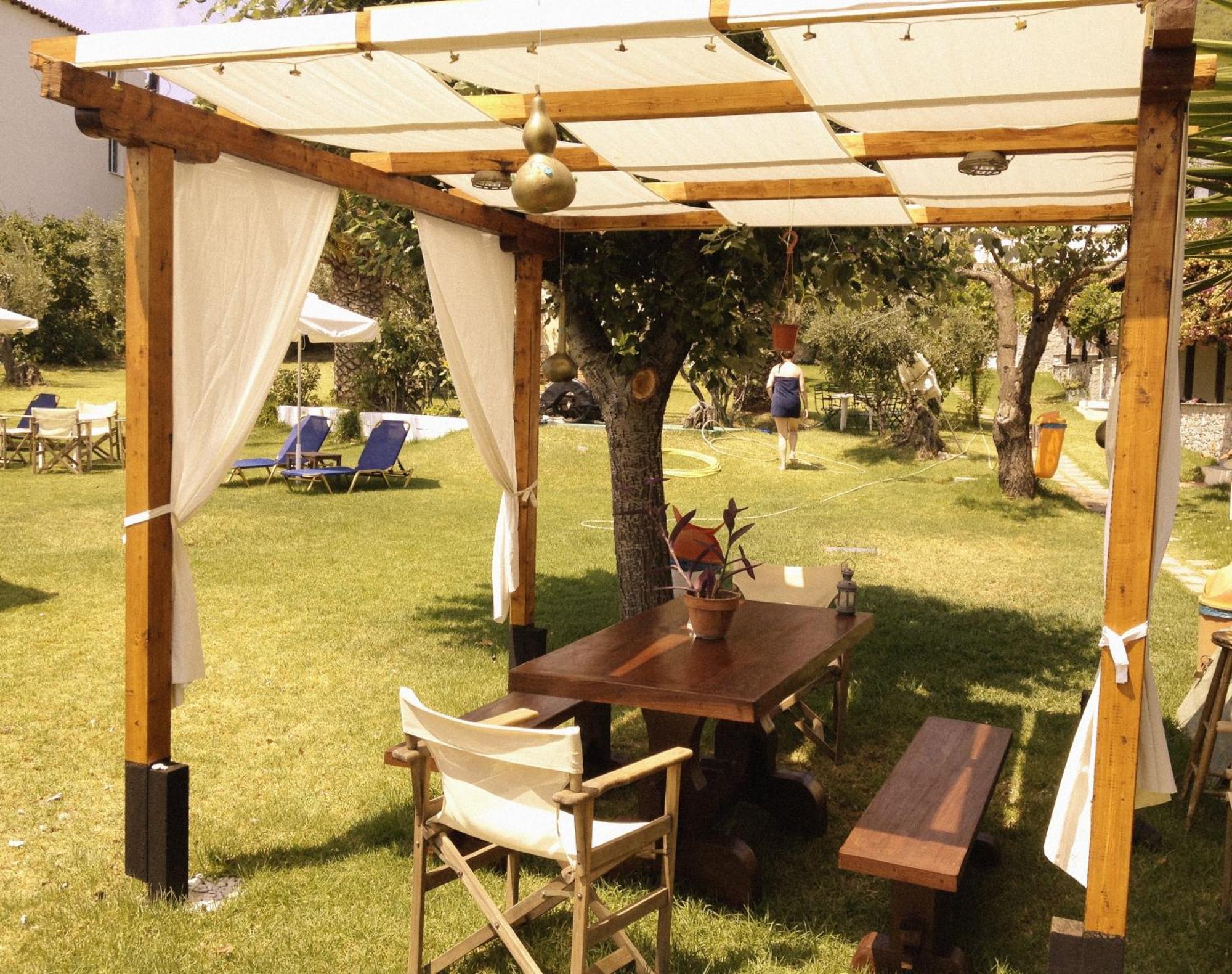 Angeliki Beach Hotel Megáli Ámosz Kültér fotó