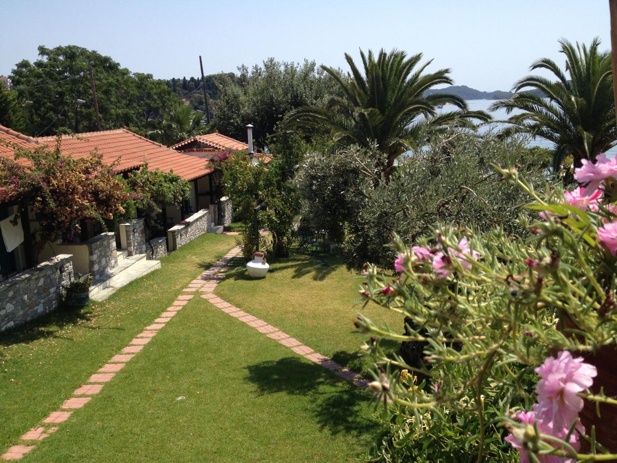 Angeliki Beach Hotel Megáli Ámosz Kültér fotó