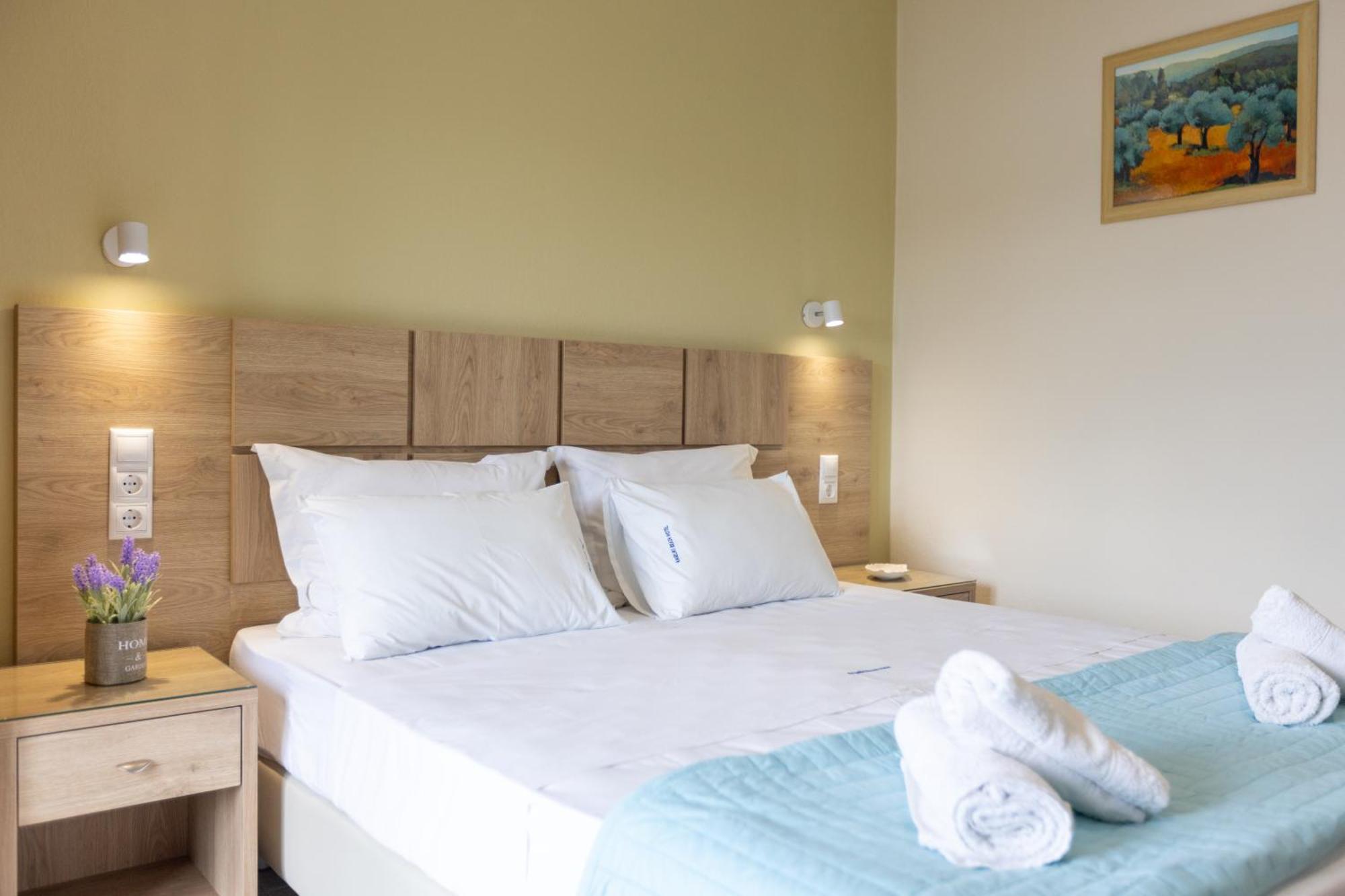 Angeliki Beach Hotel Megáli Ámosz Kültér fotó