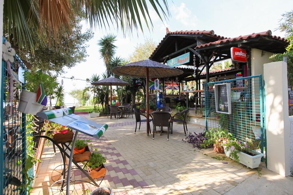 Angeliki Beach Hotel Megáli Ámosz Kültér fotó