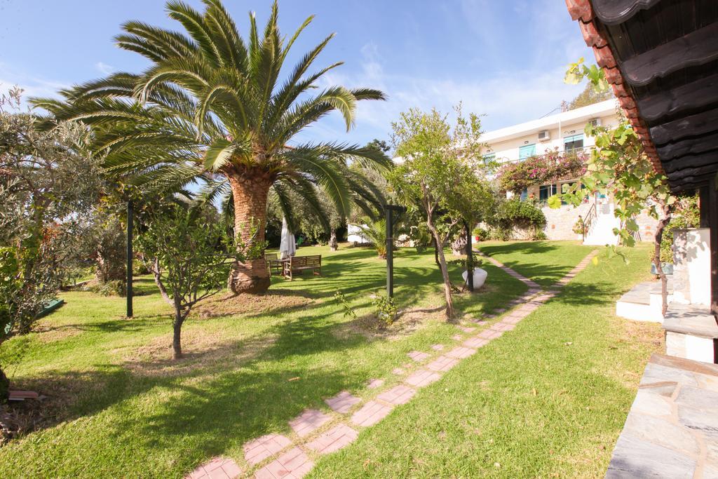 Angeliki Beach Hotel Megáli Ámosz Kültér fotó