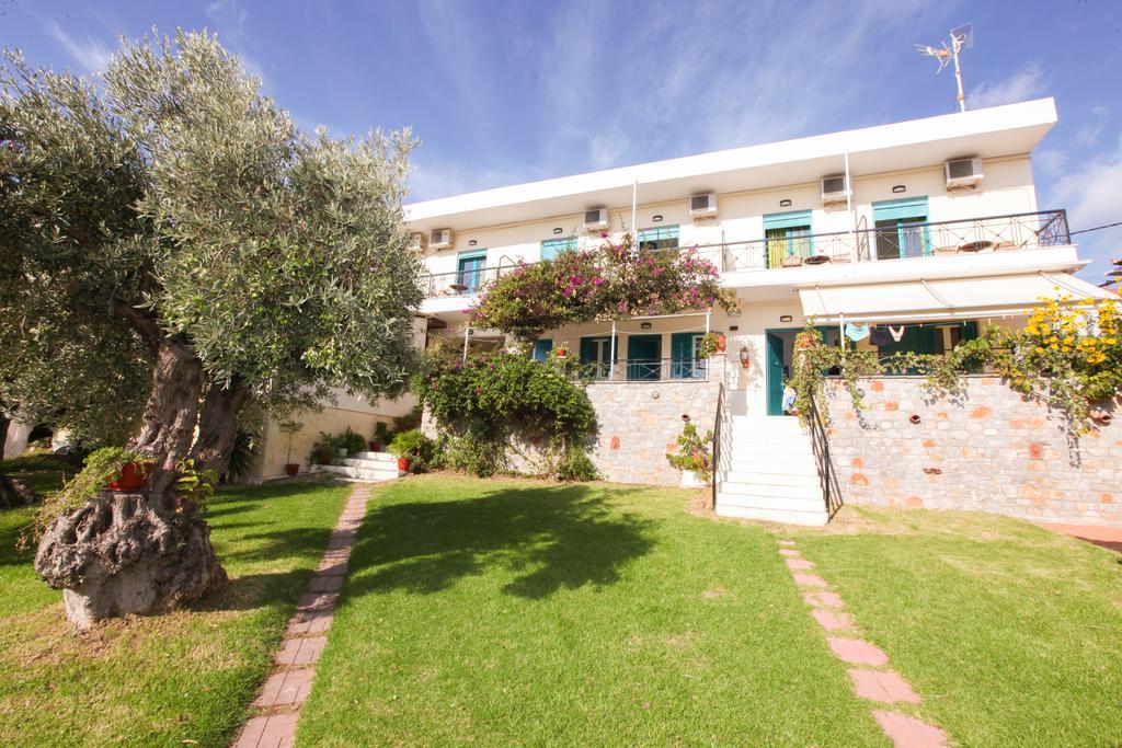 Angeliki Beach Hotel Megáli Ámosz Kültér fotó