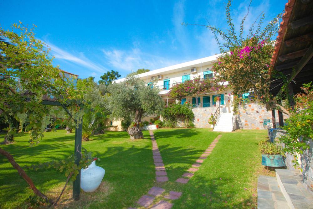 Angeliki Beach Hotel Megáli Ámosz Kültér fotó