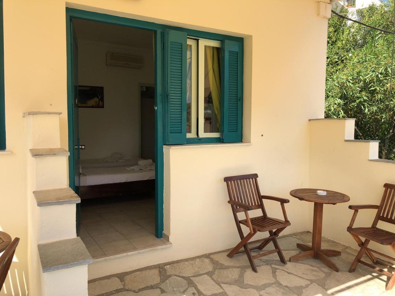 Angeliki Beach Hotel Megáli Ámosz Kültér fotó
