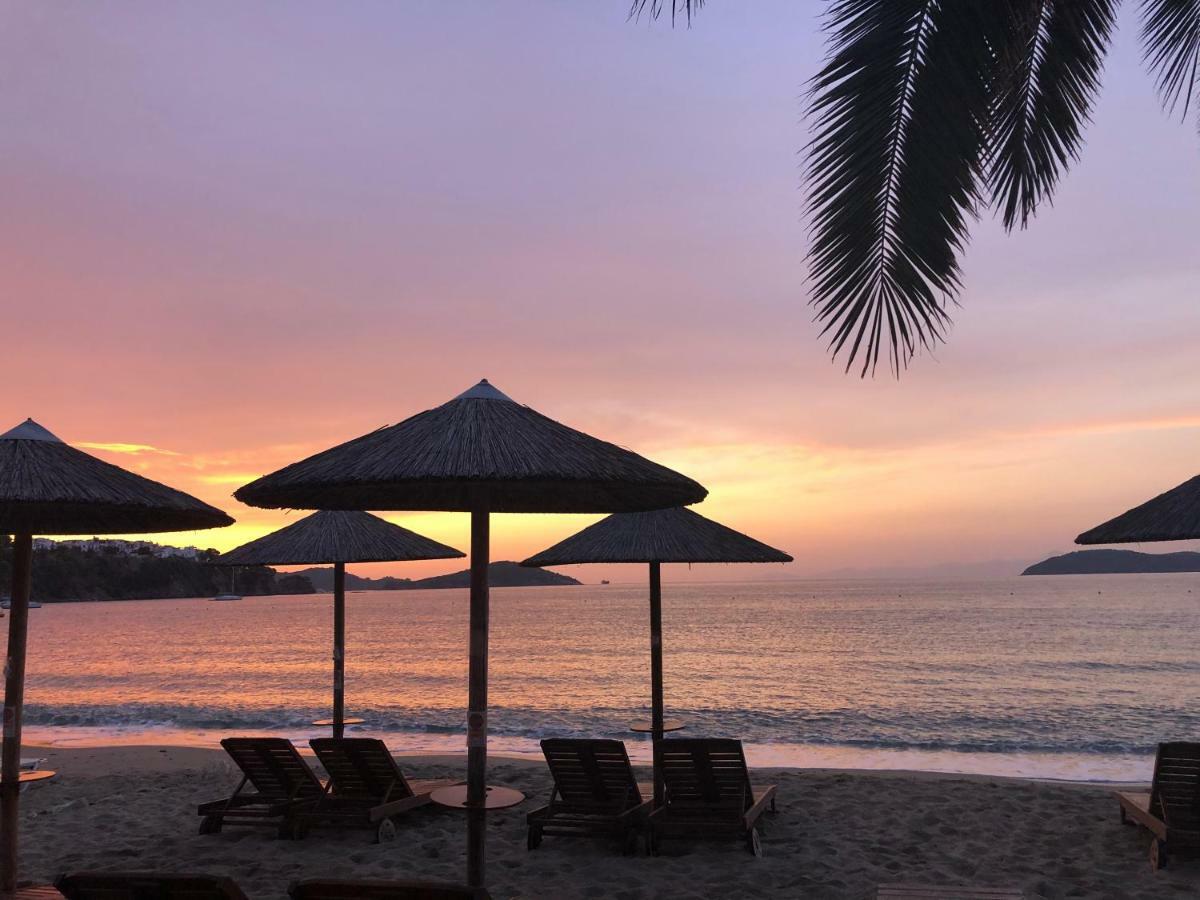 Angeliki Beach Hotel Megáli Ámosz Kültér fotó